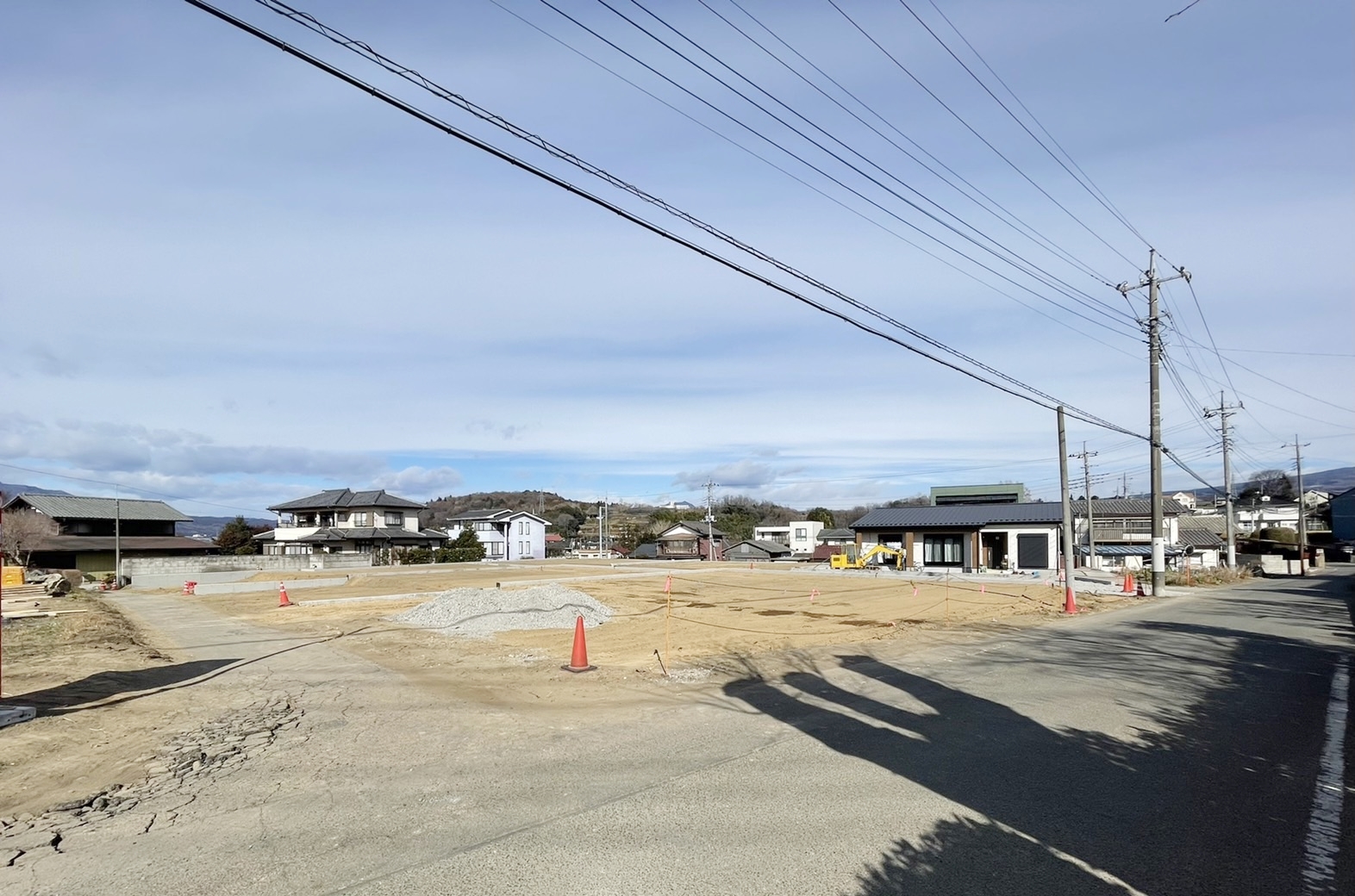【土地情報】前橋市田口町　進捗状況　～造成進んでいます～