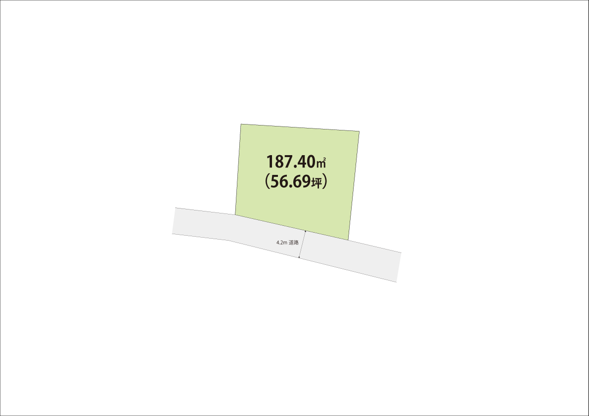 【土地】前橋市泉沢町　【1区画】
